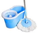 Easy Life Easy Mop 360˚C Easy Spin Mop and Twist Spinning Dry Bucket with 2 Mop Heads - Blue