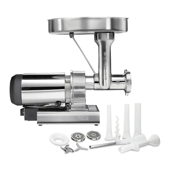 WESTON 09-2201-W Butcher Series™ #22 Meat Grinder - Factory serviced with Home Essentials warranty
