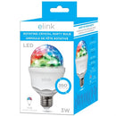 ELINK Lampe de fête LED RGB rotative à 360° en cristal 3 W-EK1481