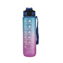 Bouteille d'eau de motivation DVKPTBK de 32 oz avec marqueur de temps