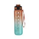 Bouteille d'eau de motivation DVKPTBK de 32 oz avec marqueur de temps