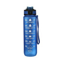 Bouteille d'eau de motivation DVKPTBK de 32 oz avec marqueur de temps
