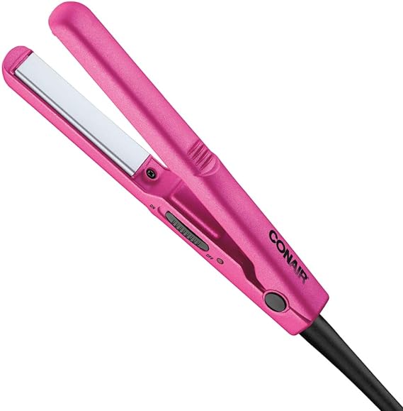 Conair straightener pink best sale