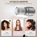Sèche-cheveux professionnel ionique DOOAIR en blanc