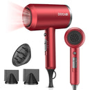 Sèche-cheveux professionnel ionique DOOAIR en rouge