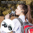 Ear Buds Wireless Bluetooth Earbuds with Wireless Charging Case-V17-Sport