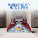 Hoover Power Scrub Deluxe Carpet Cleaner Machine, Upright Shampooer Factory serviced with Home Essential Warranty, FH50150