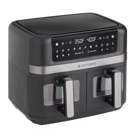 WEST BEND AFWB10BK13 Dual Basket 10QT Digital Air Fryer