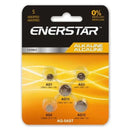 ENERSTAR Alkaline AG Assorted Cell Batteries Pack of 5 - AG-5AST