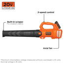 BLACK+DECKER BCBL700D1 20V 2.0 AH Axial Blower