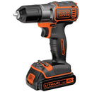 BLACK+DECKER BDCDE120C 20V MAX* POWERCONNECT 3/8 in. Cordless Drill/Driver with AUTOSENSE