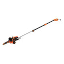 BLACK+DECKER BECSP601 10 in. 8 Amp 2-in-1 Electric Corded Pole Chainsaw
