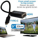 ELINK CC197 USB Type-C to HDMI Adapter, 4K
