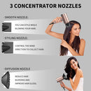 Sèche-cheveux professionnel ionique DOOAIR en rouge