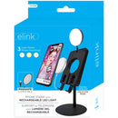 Soporte para teléfono ajustable ELINK con luz LED recargable - EK4306
