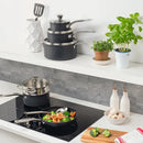 Ensemble de cuisson antiadhésif anodisé dur T-fal Platinum 12 pièces-H126SC74