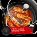 Ensemble de cuisson antiadhésif anodisé dur T-fal Platinum 12 pièces-H126SC74