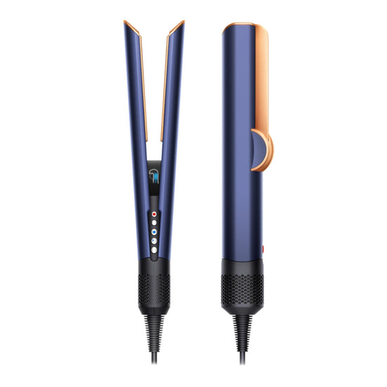 DYSON OFFICIAL OUTLET- Airstrait Straightener- Prussian Blue+Copper- Refurbished (EXCELLENT) with 1 year Dyson Warranty