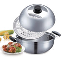 SUPOR 26CM Multi-Purpose Stainless Steel Pot - ST26Y1C