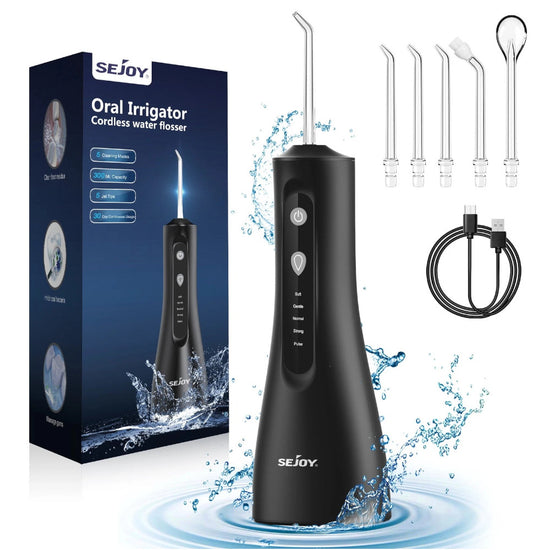 SEJOY WF401 Oral Irrigator Cordless Water Flosser