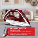 T-Fal UltraGlide Plus Anti Calc 1800W Steam Iron, Blemished package with full warranty - FV5876U0