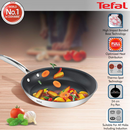 T-FAL STAINLESS STEEL PLATINUM NON-STICK FRYING PAN 28CM -H8680654