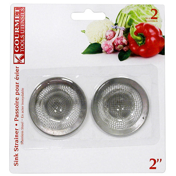 GOURMET Sink Strainer Mesh SS 2Pk-64785