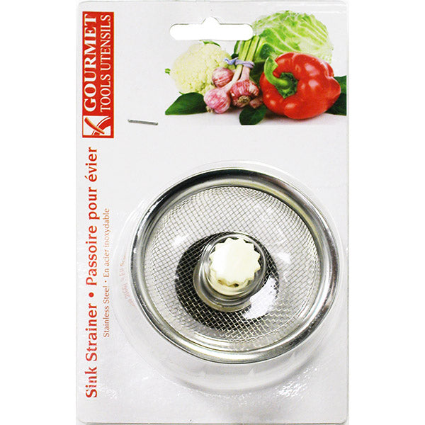 GOURMET Sink Strainer/Stopper Stainless Steel - 75419