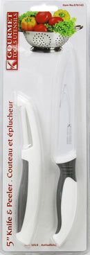 GOURMET Non Stick Knife & Peeler - 76143