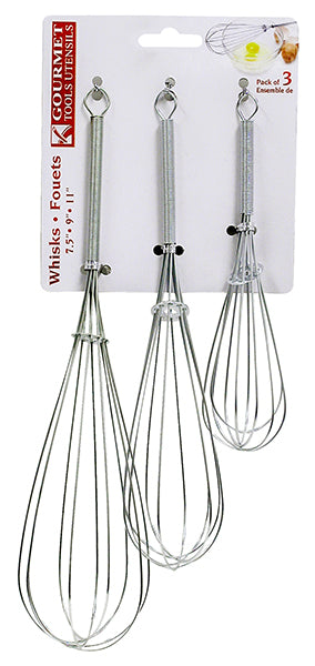 GOURMET Whisk Set 3Pc - 76959