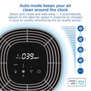CLOROX 11031 Alexa Smart Medium Room True HEPA Air Purifier