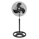 Ventilador de pedestal de alta velocidad y oscilación Cool Works de 18", CRSF-18A1