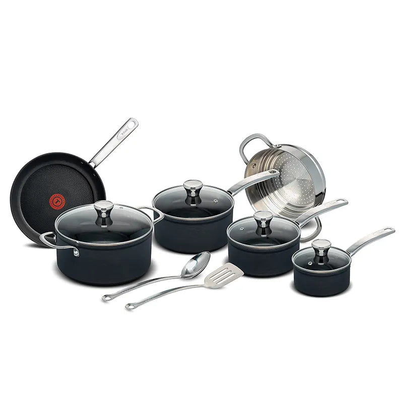 T-fal Platinum Hard Anodized Non-Stick Cooking Set 12PCs-H126SC74