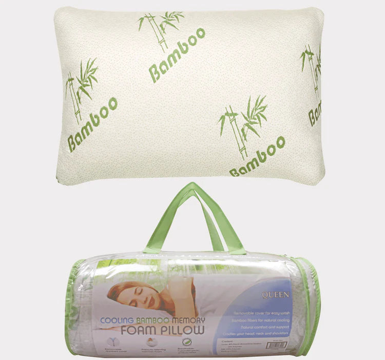 HOME AESTHETICS Bamboo Memory foam Pillow