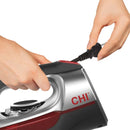 CHI 13122C Professional 1700W Steam Iron with Retractable Cord - Factory serviced with Home Essentials Warranty