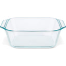 Plat de cuisson carré profond en verre PYREX 2,6 QT/2,5 L