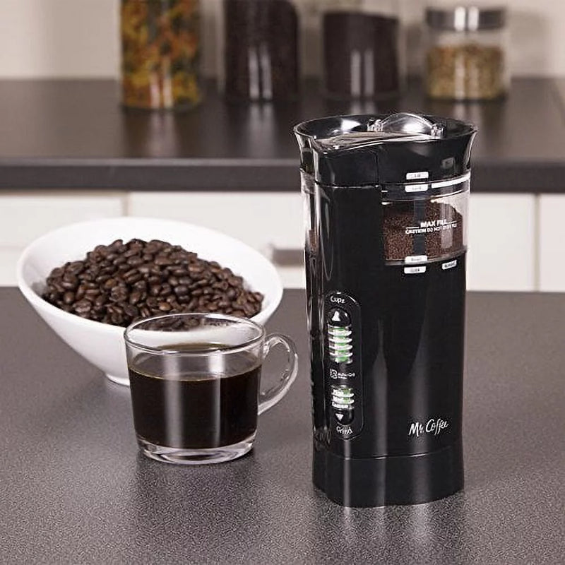 MR Coffee Blade Grinder with Chamber Maid Cleaning System-IDS77