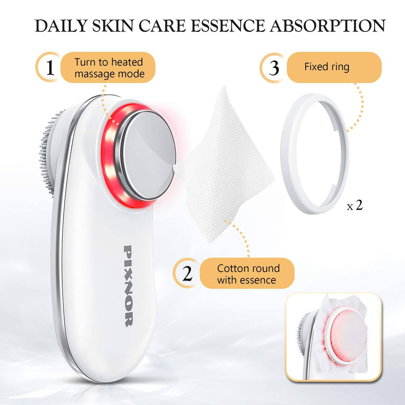 PIXNOR Sonic Facial Cleaning Brush-PIP-N1050B