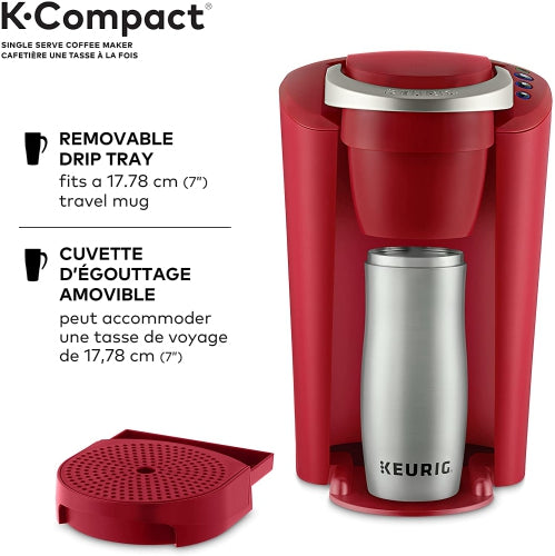 Cafetera monodosis K-Compact de KEURIG para cápsulas K-Cup