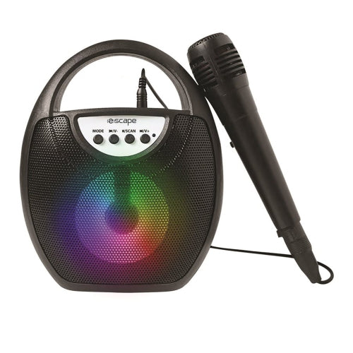 Escape - Wireless Karaoke Speaker with Lights, FM Radio and Microphone-SPBT3590