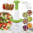 HAUZ Hand Press Food Chopper 0.7L-AHC749