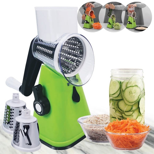 HAUZ Multifunction Rotary Drum Grater Slicer Chopper - ARC770