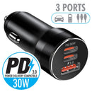ELINK Car Charger Type-C Power Delivery Fast Charge - EK4436