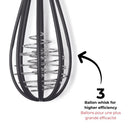 STARFRIT 80112 Gourmet Steel Whisk