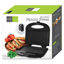 Hauz  Non-stick, Lightweight and Compact Panini Press, Black-APM319