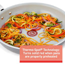 T-FAL 2100139937 Fresh Gourmet Recycled Ceramic Non Stick Cookware Set 12 PC Gray