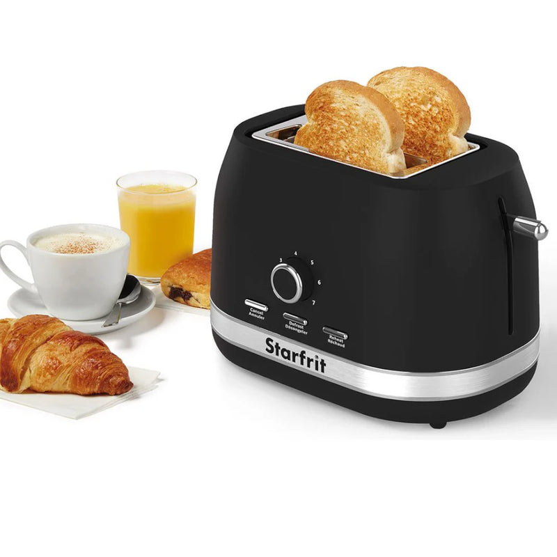 STARFRIT 24065 2-Slice Toaster Black