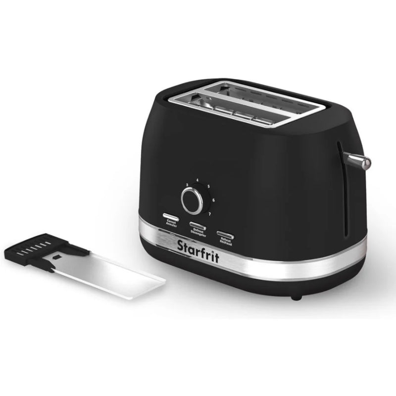 STARFRIT 24065 2-Slice Toaster Black