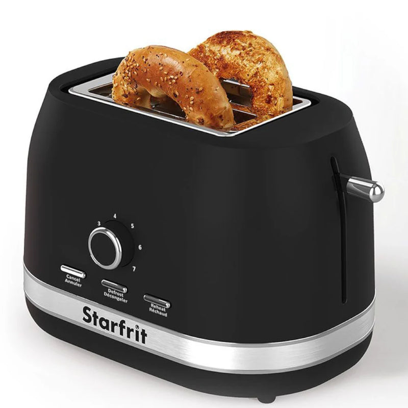 STARFRIT 24065 2-Slice Toaster Black