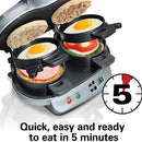 HAMILTON BEACH 25490C Dual Breakfast Sandwich Maker